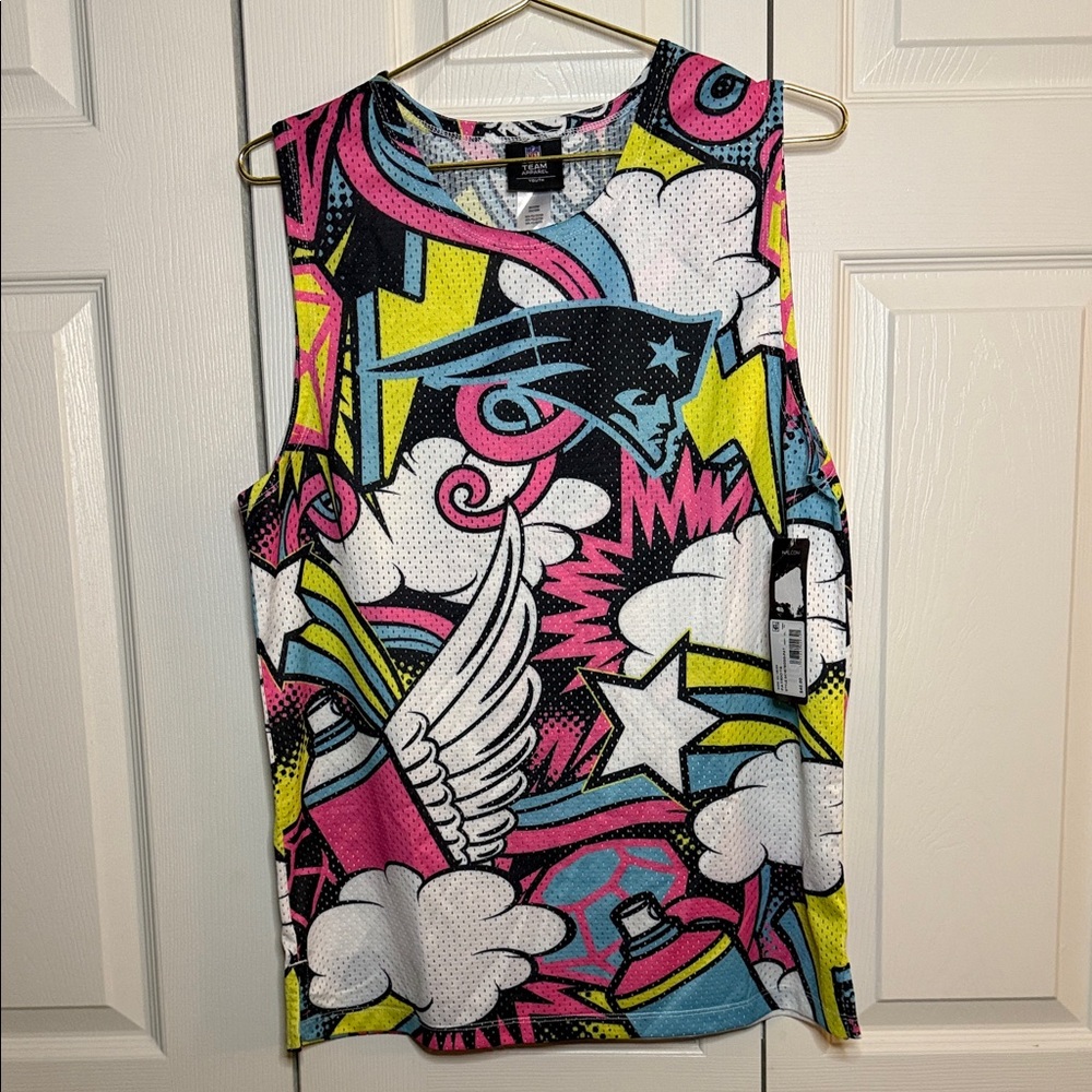 New England Patriots Pop Culture Tank Top Youth Size XL